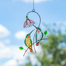 Window Hangings Stained Glass Hummingbird  Mothers Day Gift