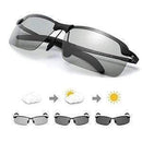 Smart Photochromic Polarized Sunglasses