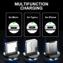LED Magnetic 3 in 1 USB Charging Cable