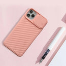 Lens slide cover phone case