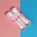 Baby feeding training spoon