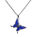 Color Changing Butterfly Necklace