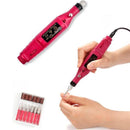 Electric Nail Polishing Machine Manicure Pedicure Kit