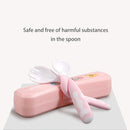 Baby feeding training spoon