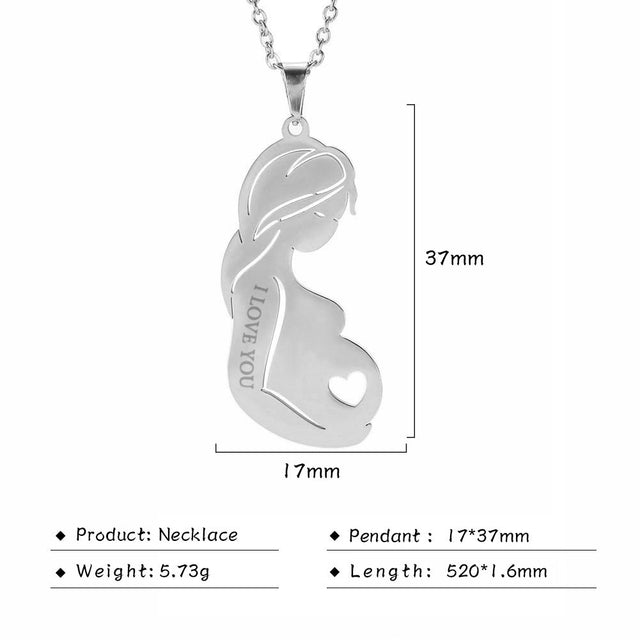 Necklace Family Gift For Pregnant Mothers