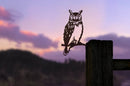 Great Horned Owl Garden art deco iron
