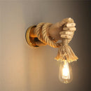Hand Shape Retro Style Wall Lamp