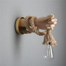 Hand Shape Retro Style Wall Lamp