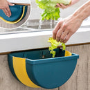 2Pcs Foldable Kitchen Basket Storage Shelf