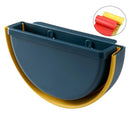 2Pcs Foldable Kitchen Basket Storage Shelf