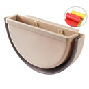 2Pcs Foldable Kitchen Basket Storage Shelf