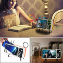 3 in 1 Portable wireless bluetooth Bass Speaker  retro TV Mobile Phone Holder