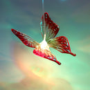 Solar Powered Crystal Wind Chimes (Hummingbird Wind Chime )