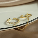 14K Double Ring Combination