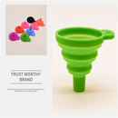Portable Collapsible Silicone Funnel