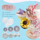 Cake Fondant Plunger Cutters Set - 33pcs Set