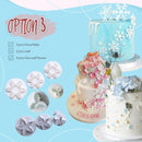 Cake Fondant Plunger Cutters Set - 33pcs Set